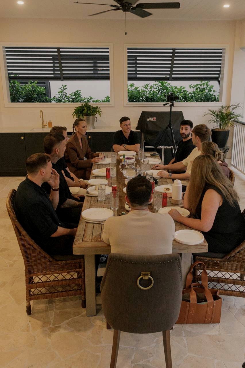 AJ Williams in a leadership discussion